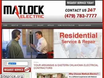 matlock-electric.com