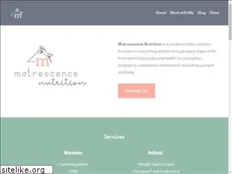 matrescencenutrition.com
