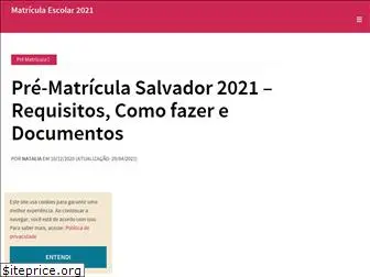 matriculaescolar2021.com.br