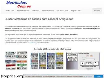 matriculas.com.es