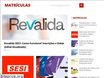 matriculas2020.com.br