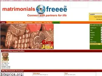 matrimonials-freeee.in