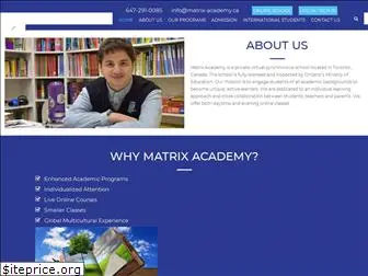 matrix-academy.ca