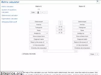 matrixcalc.org