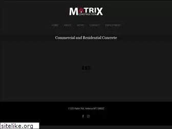 matrixconstructionmt.com