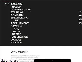 matrixlabourleasing.com