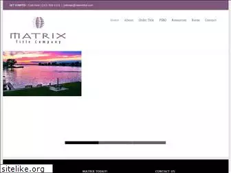 matrixtitle.com