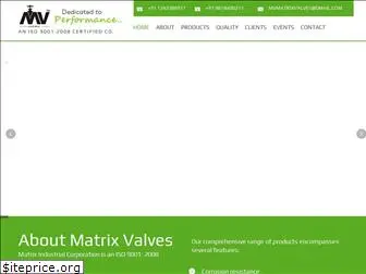 matrixvalves.in