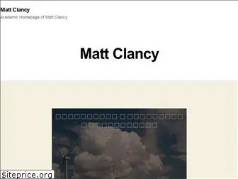 matt-clancy.com