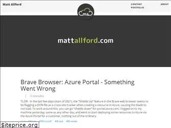 mattallford.com