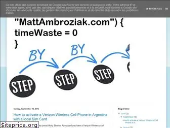 mattambroziak.com