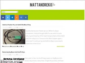 mattandreko.com