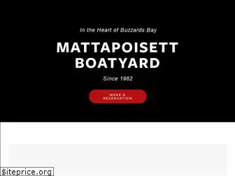 mattapoisettboatyard.com