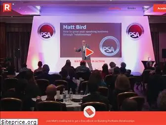 mattbirdspeaker.com