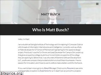 mattbusch.net