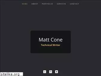 mattcone.com