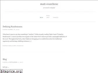 mattcourchene.com