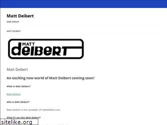 mattdeibert.com