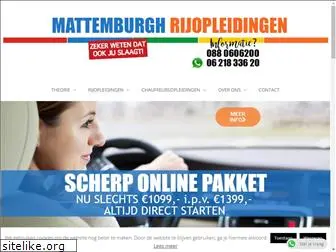 mattemburgh-rijopleidingen.com