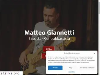 matteogiannetti.com