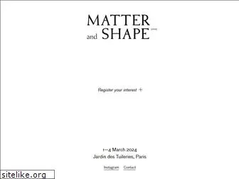 matterandshape.com