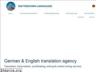 matterhornlanguages.com