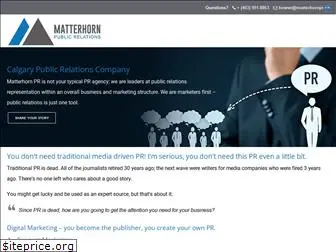 matterhornpr.ca