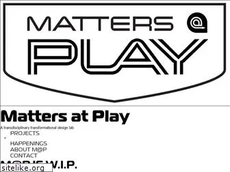 mattersatplay.com