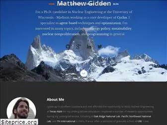 mattgidden.com