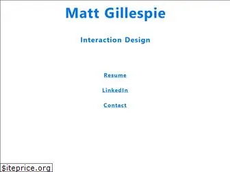 mattgillespie.com