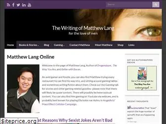 matthew-lang.com