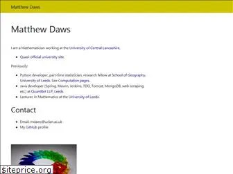 matthewdaws.github.io
