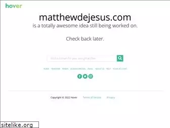 matthewdejesus.com