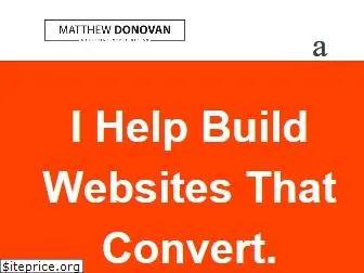 matthewdonovan.me