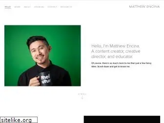 matthewencina.com