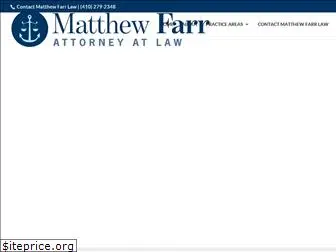 matthewfarrlaw.com