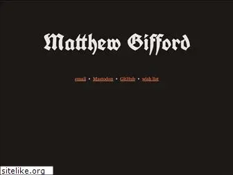 matthewgifford.com