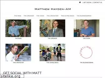 matthewhayden.com