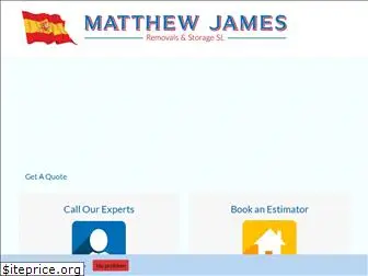 matthewjamesremovalsspain.com