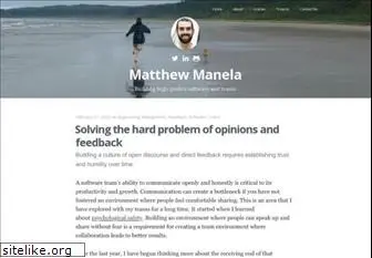 matthewmanela.com