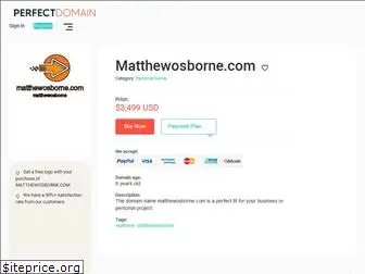 matthewosborne.com