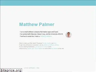 matthewpalmer.net