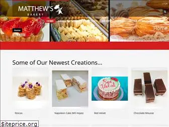 matthewsbakery.com