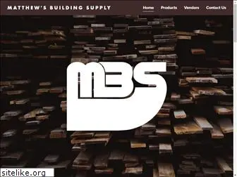 matthewsbuildingsupply.com