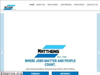 matthewsemploys.com
