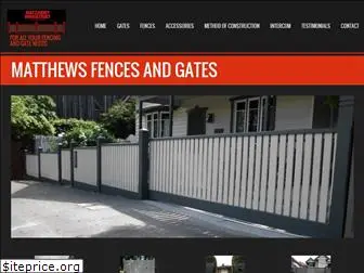 matthewsfencesandgates.com.au