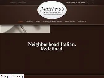 matthewsitalian.com