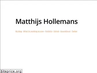 matthijshollemans.com