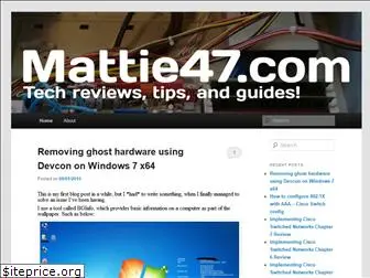 mattie47.com