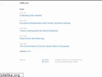 mattilyra.github.io